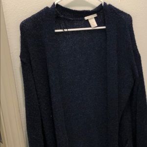 Extra long thin sweater